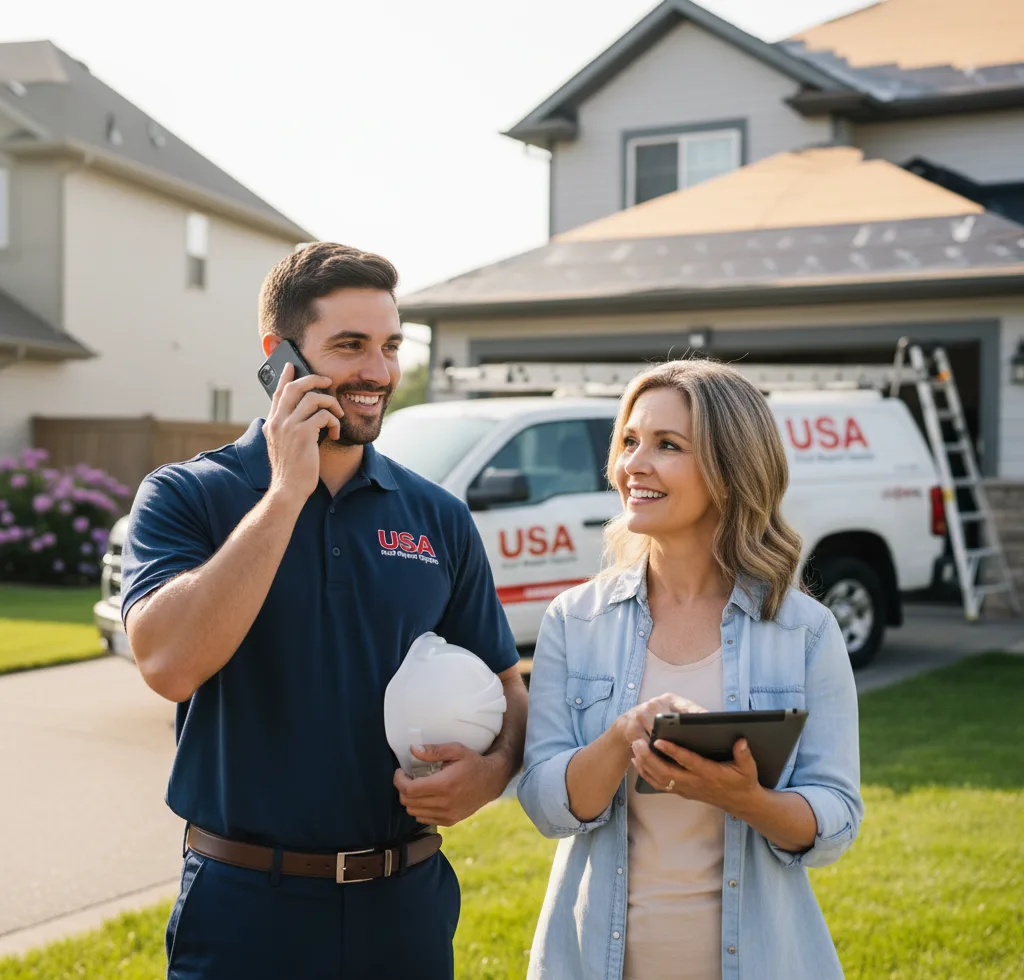USA Roof Repair Experts customer support in Carrollton